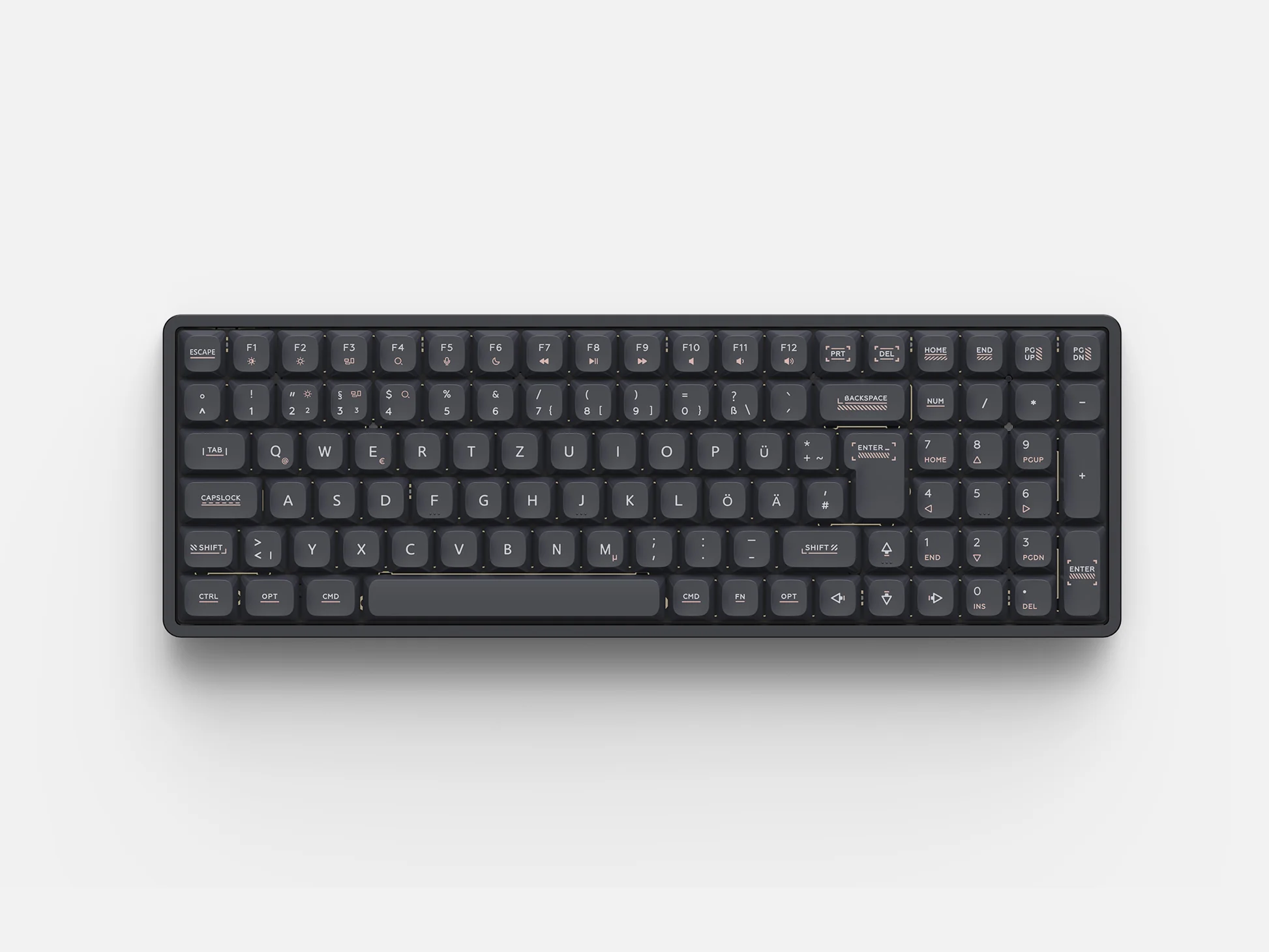 IQUNIX Magi65 Aluminum Low Profile Mechanical Keyboard - Image 17